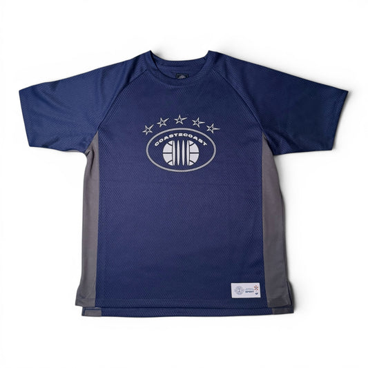 Meshed Performance Raglan Sleeve tee Navy