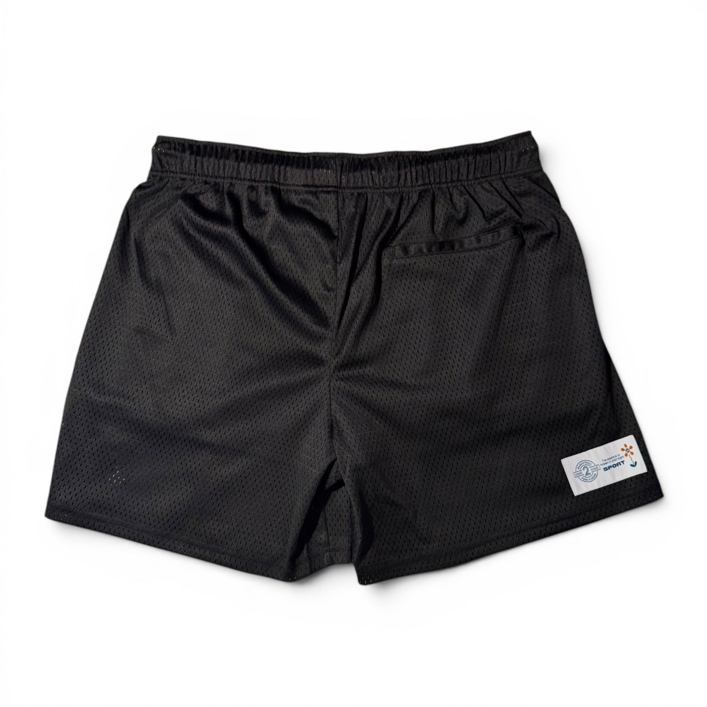 Basic Mesh Shorts Black