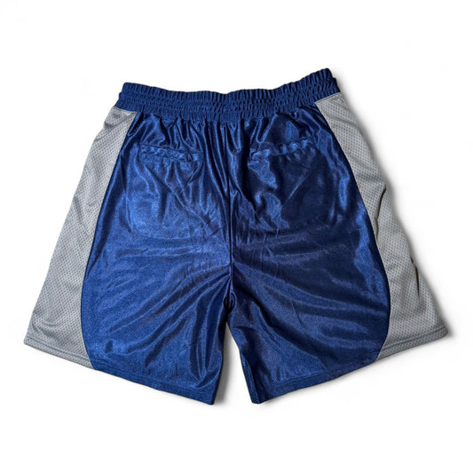 Long Sateen Shorts “Archive”  NAVY