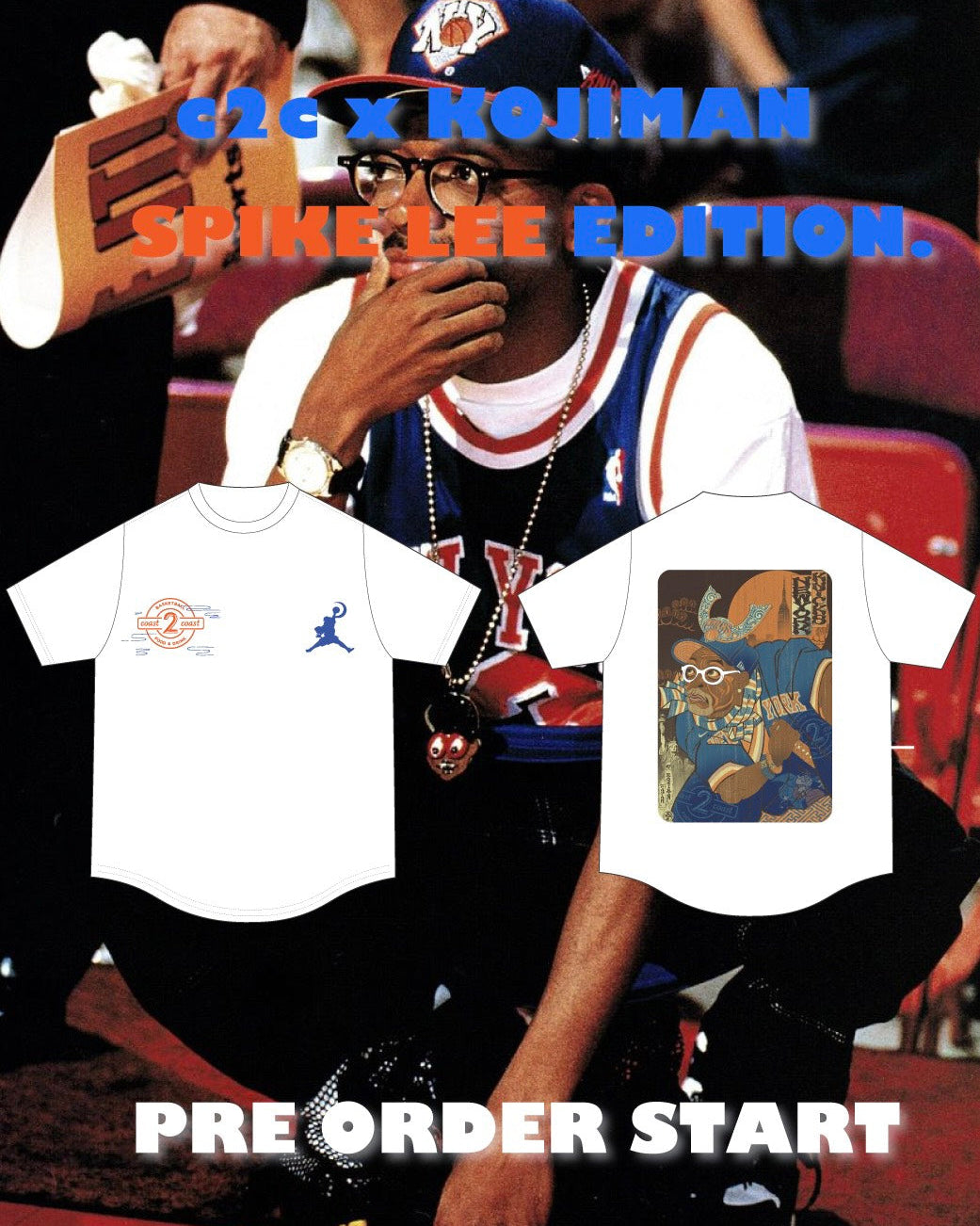 SPIKE LEE Tee feat. KOJIMAN (Cotton)